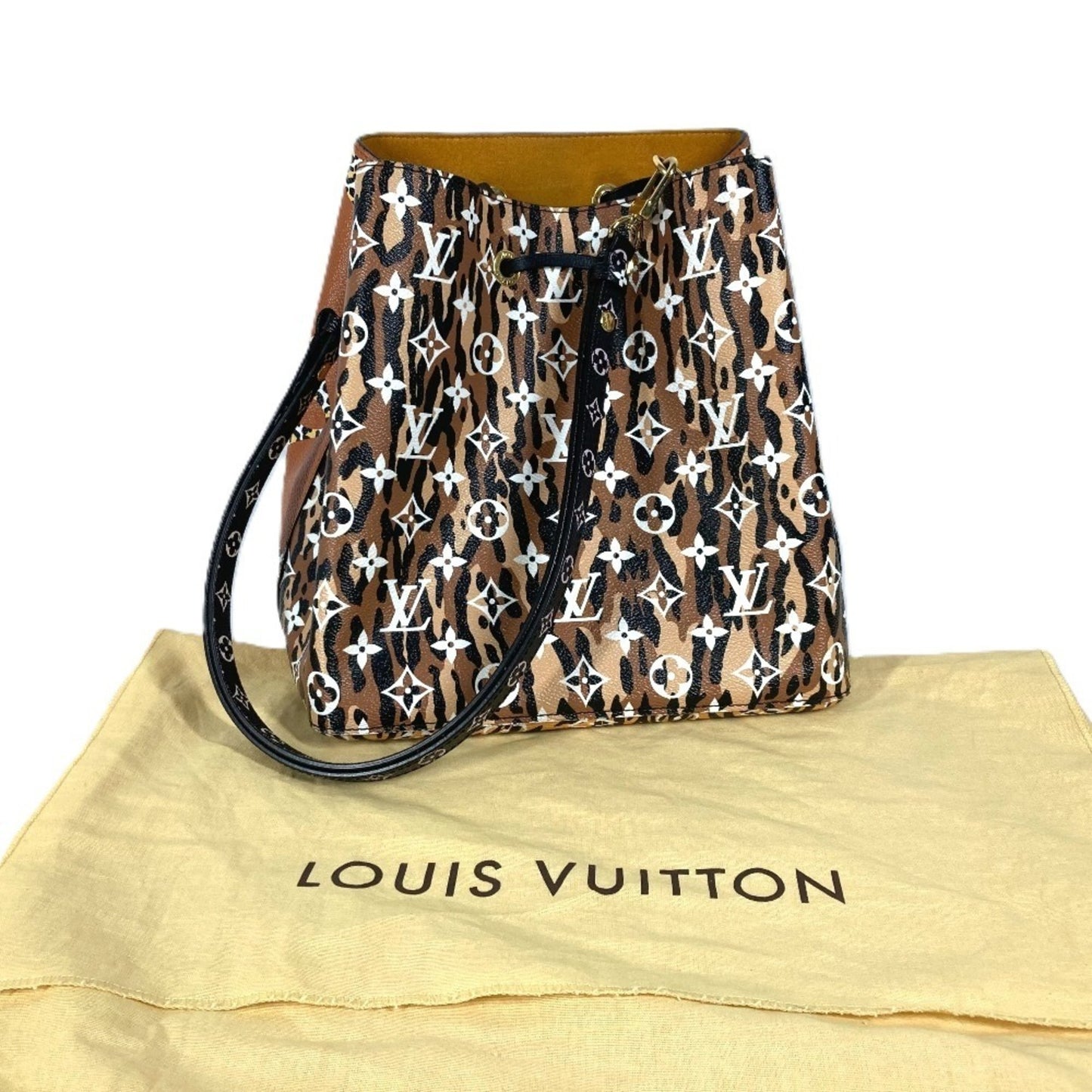 Louis Vuitton Monogram Canvas Brown Shoulder Bags