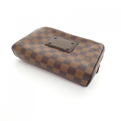 Louis Vuitton Coated Canvas Brown Shoulder Bags