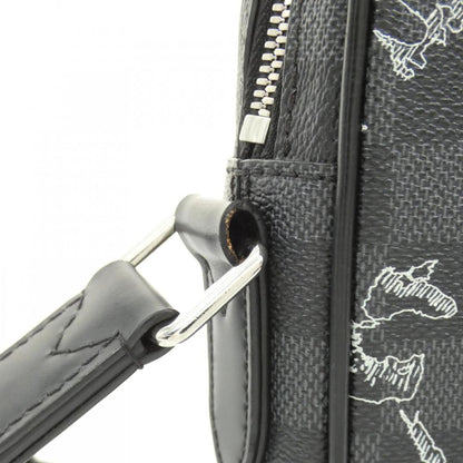 Louis Vuitton Coated Canvas Gray Shoulder Bags