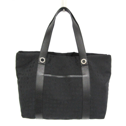 Bvlgari Canvas Black Tote Bags