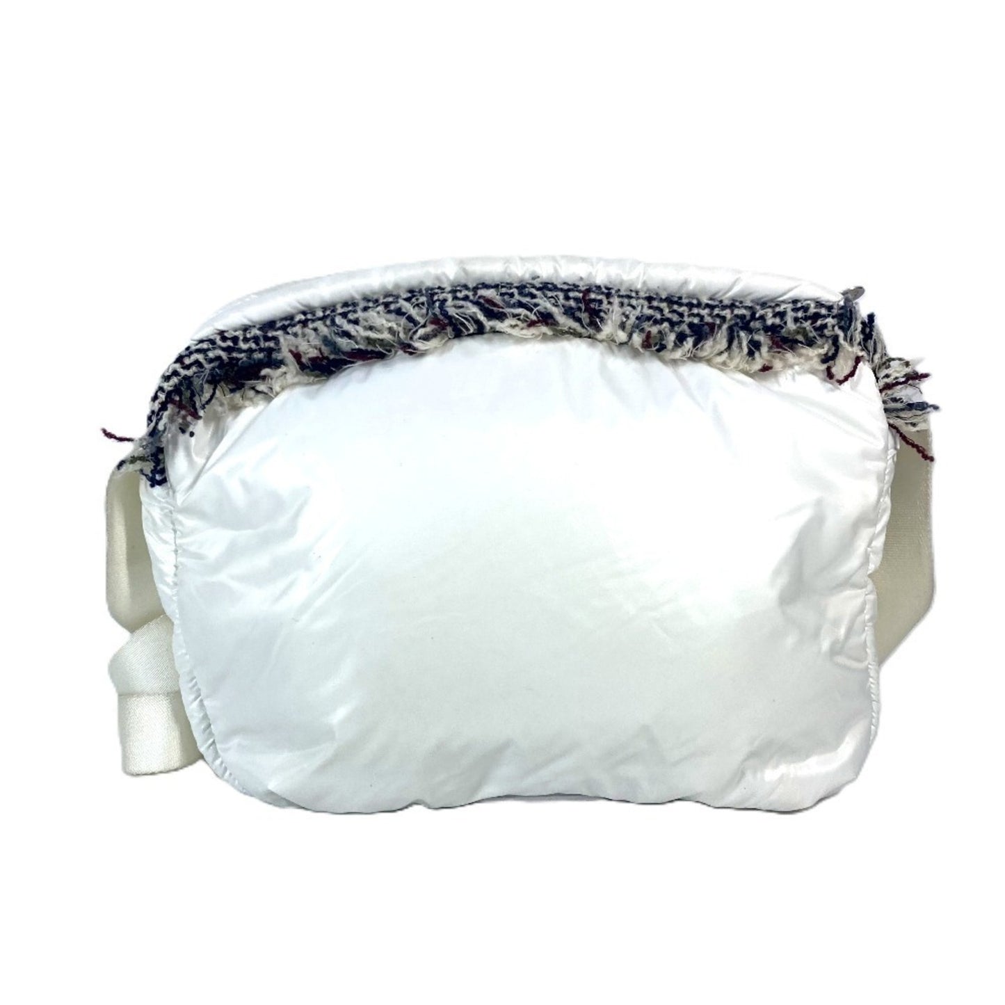 Chanel Nylon White Shoulder Bags