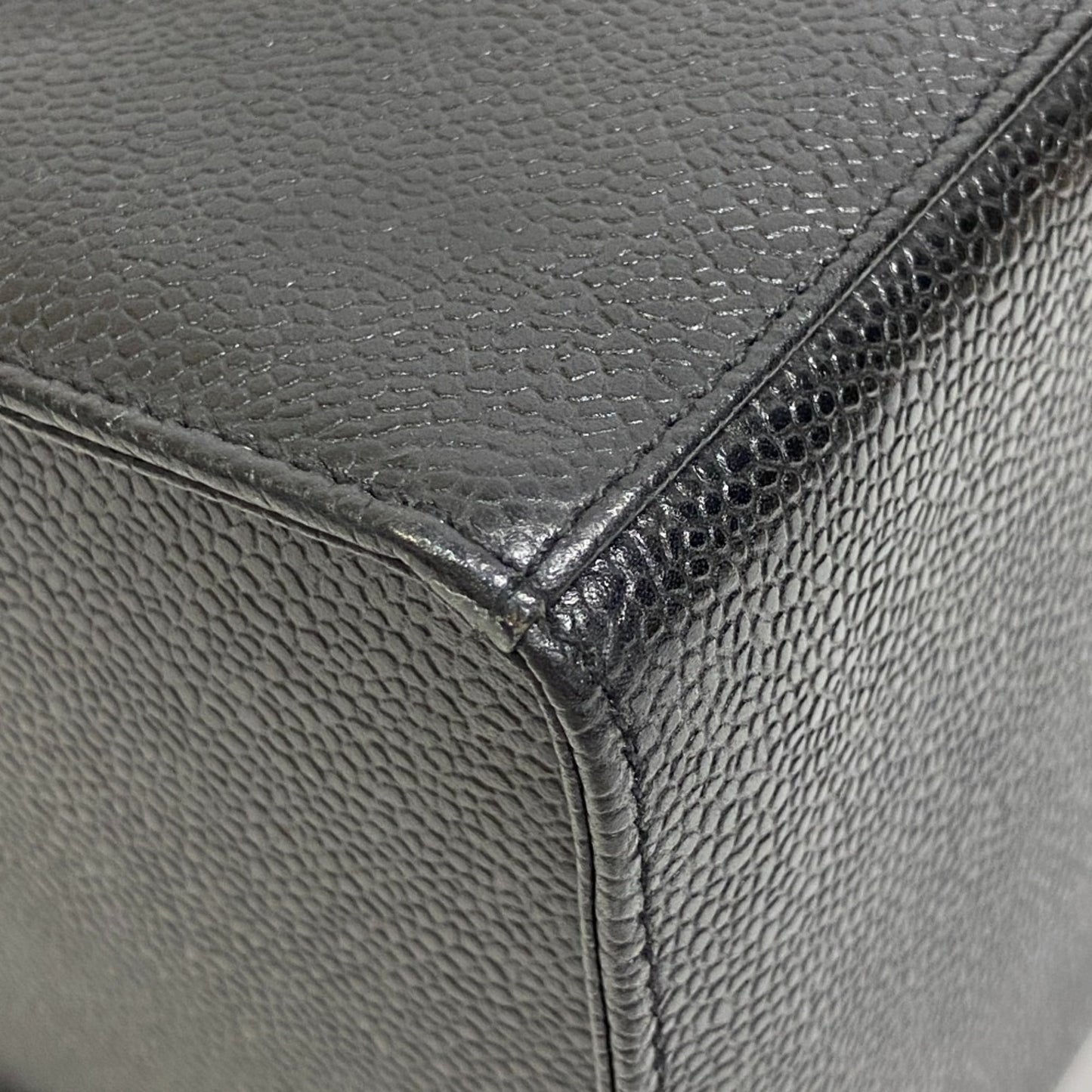 Chanel Calfskin Black Handbags