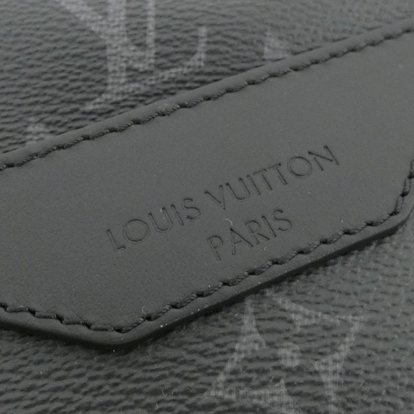 Louis Vuitton Coated Canvas Black Small Bags