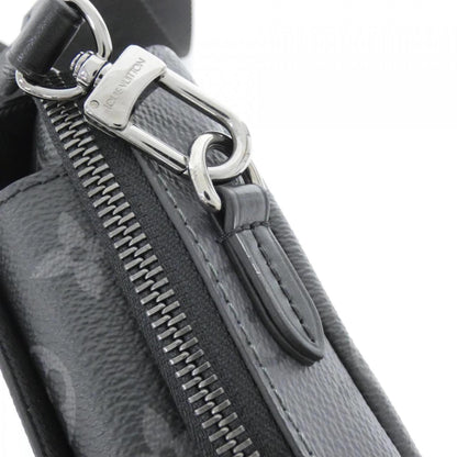 Louis Vuitton Coated Canvas Black Shoulder Bags