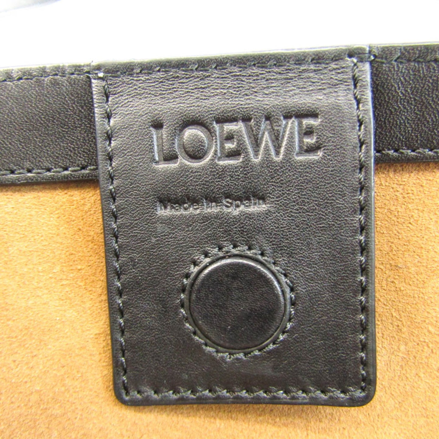 Loewe Canvas Black Tote Bags