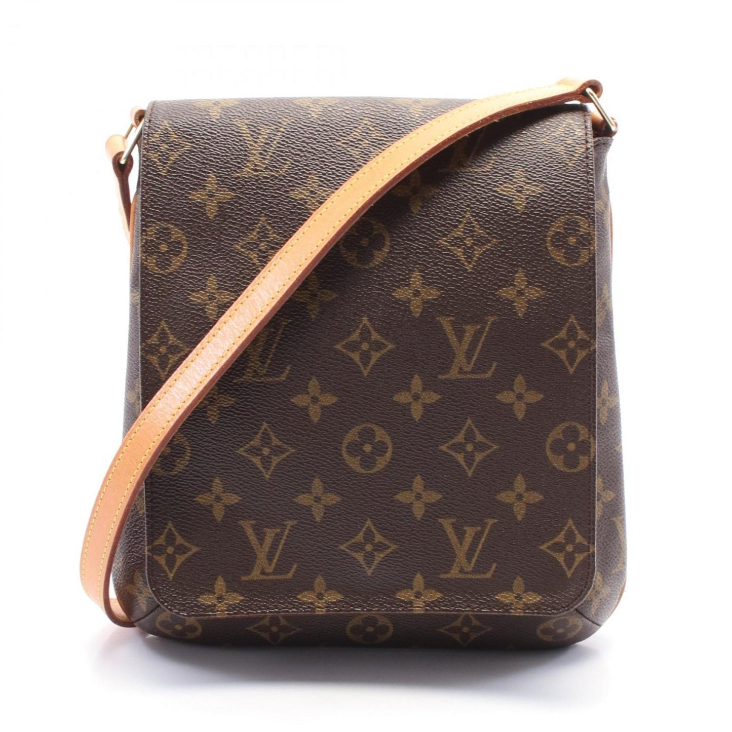 Louis Vuitton Coated Canvas Brown Shoulder Bags