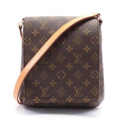Louis Vuitton Coated Canvas Brown Shoulder Bags