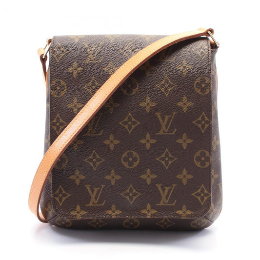 Louis Vuitton Coated Canvas Brown Shoulder Bags