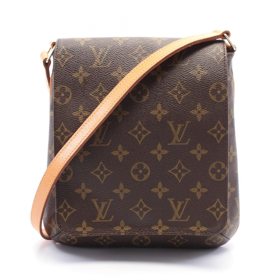 Louis Vuitton Coated Canvas Brown Shoulder Bags