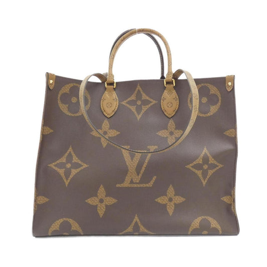 Louis Vuitton Coated Canvas Brown Handbags