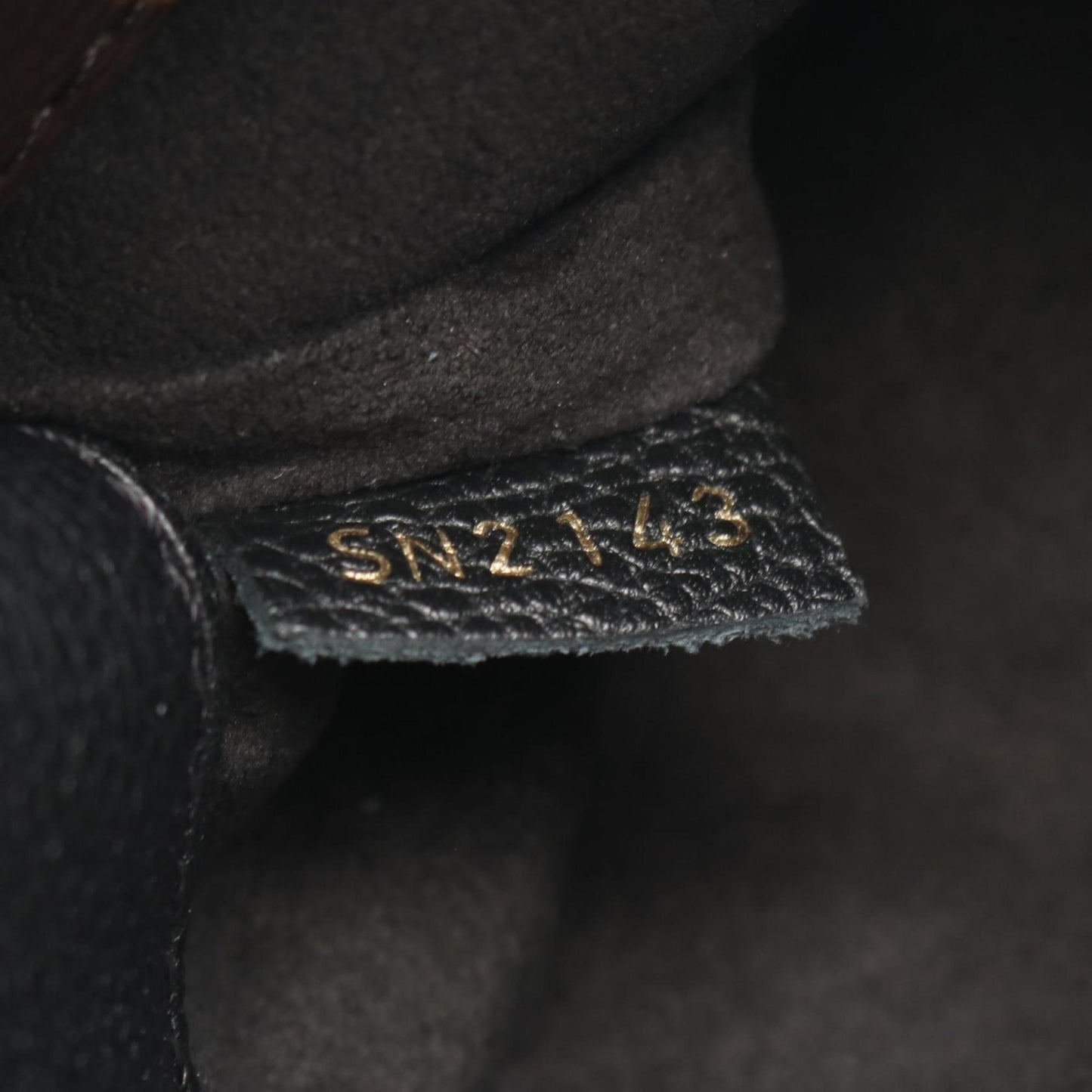 Louis Vuitton Coated Canvas Black Handbags