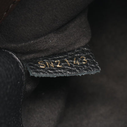 Louis Vuitton Coated Canvas Black Handbags