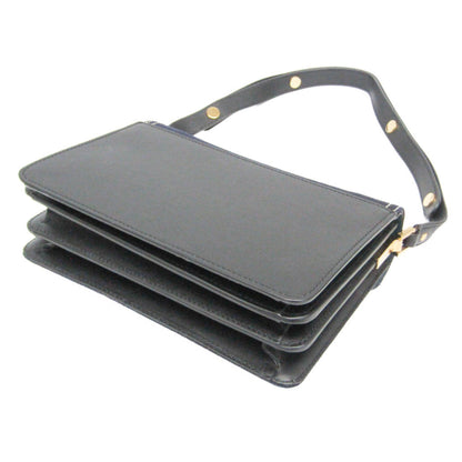 Marni Denim Black Shoulder Bags