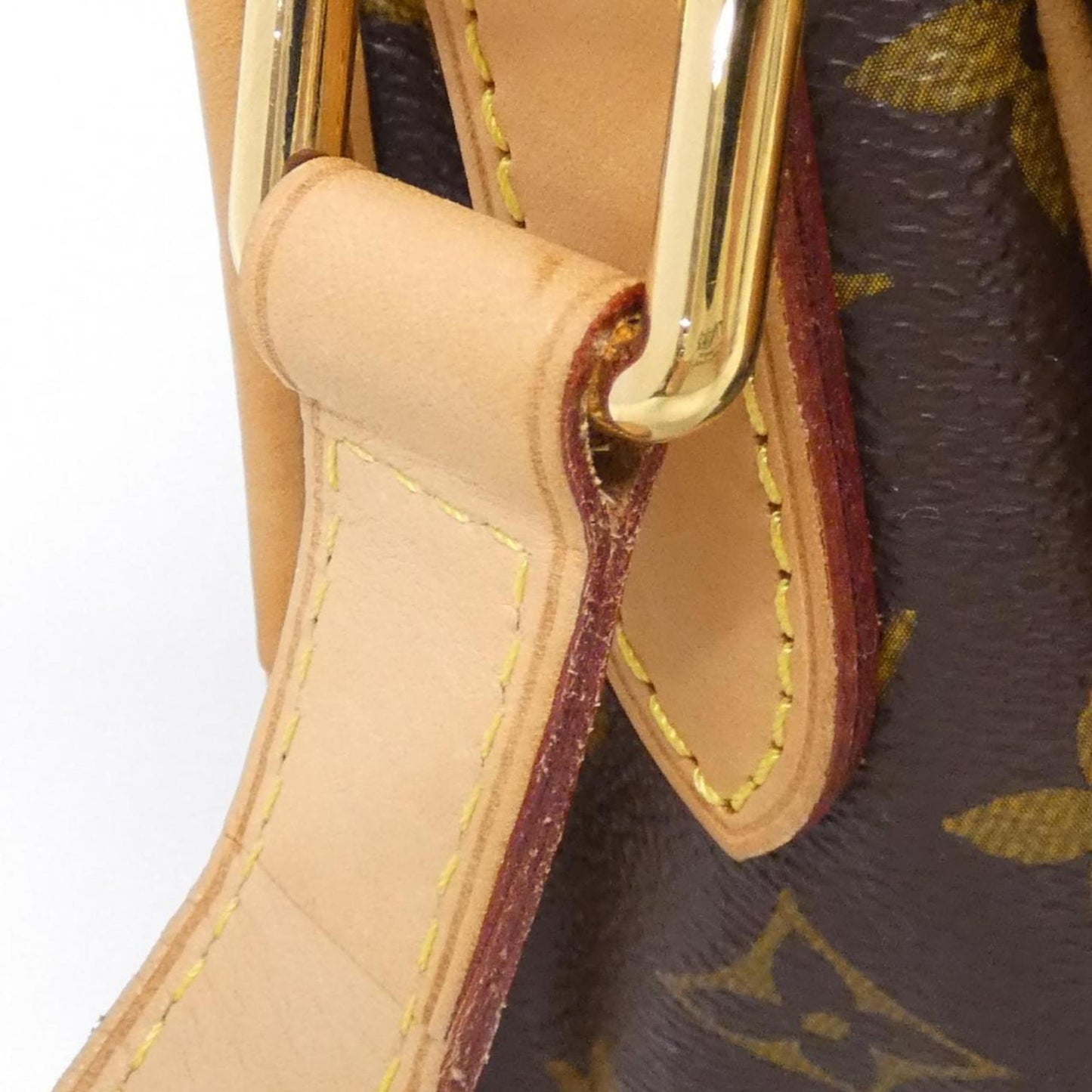 Louis Vuitton Coated Canvas Brown Shoulder Bags
