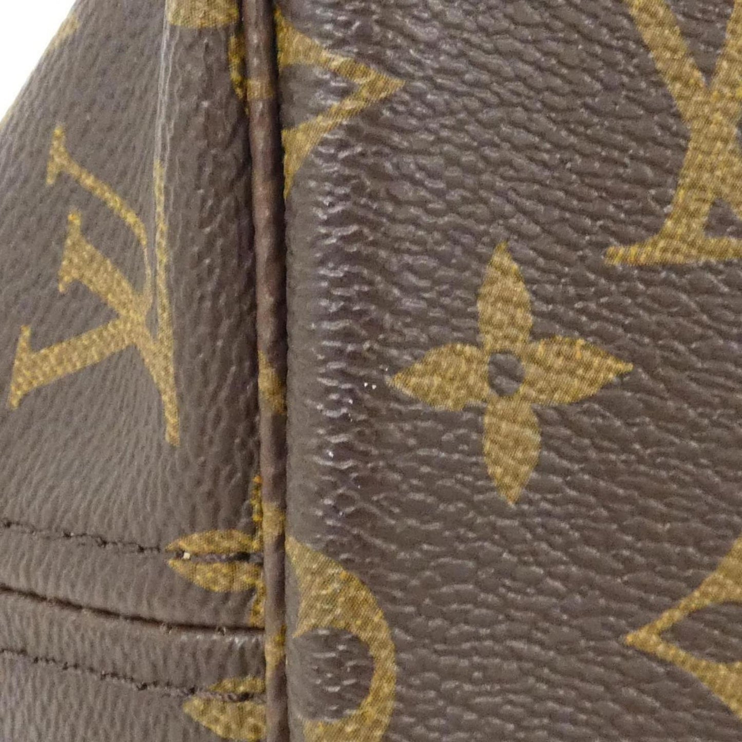 Louis Vuitton Coated Canvas Brown Handbags
