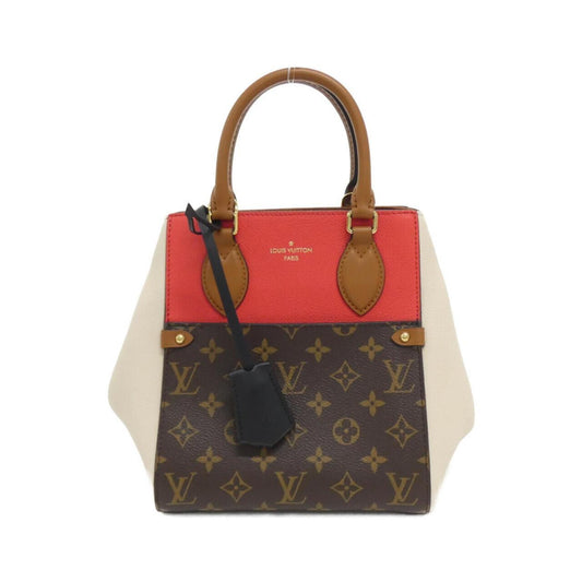 Louis Vuitton Coated Canvas Red Handbags