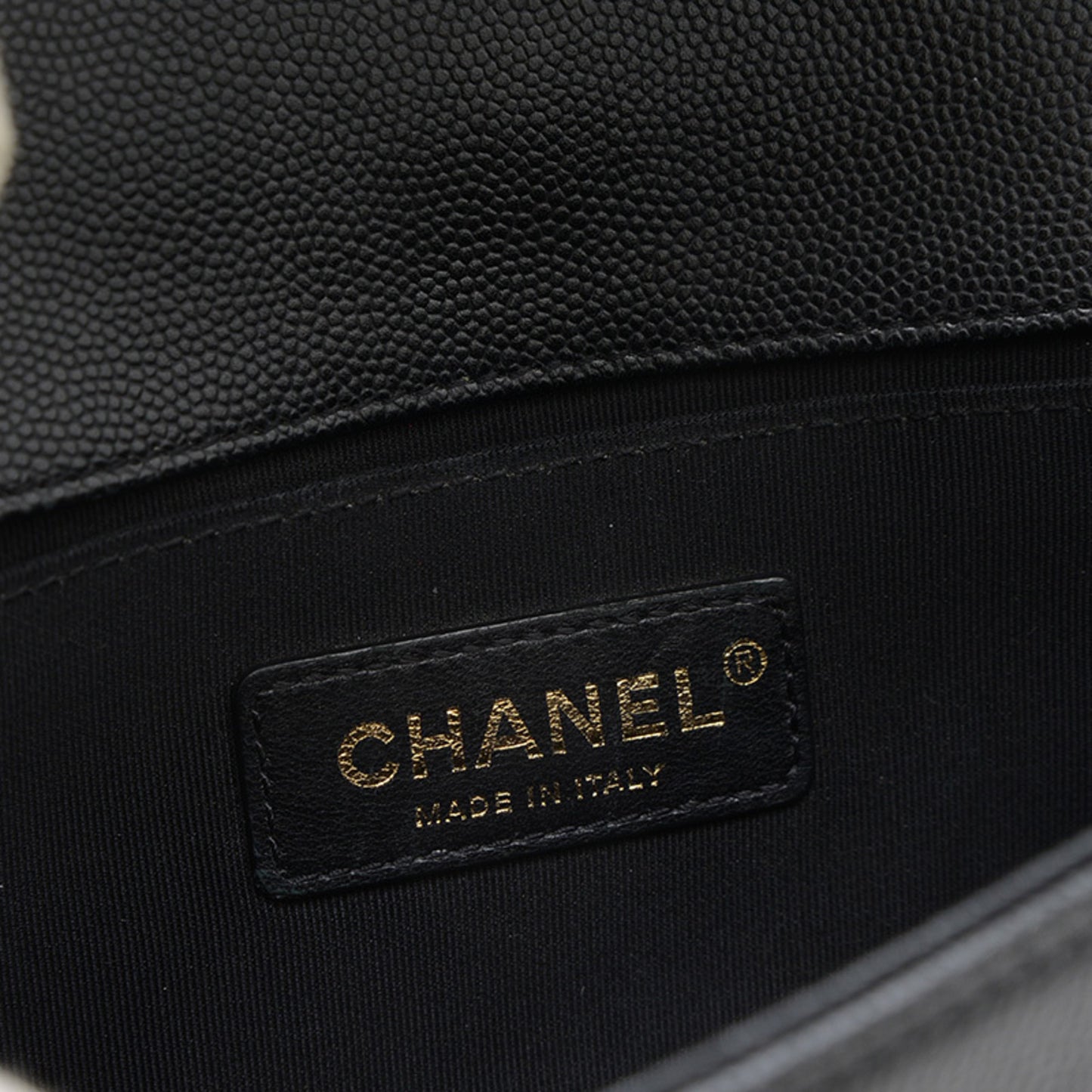 Chanel Calfskin Black Shoulder Bags