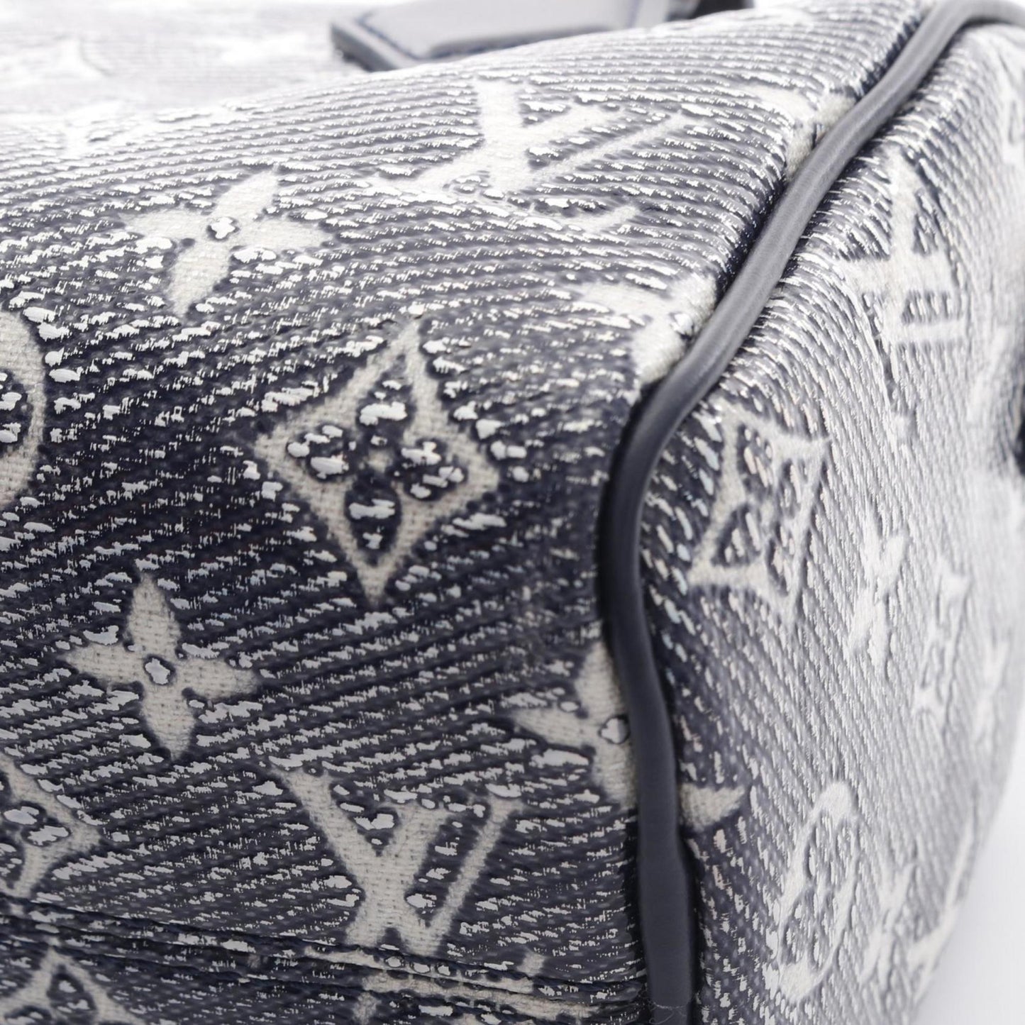Louis Vuitton Coated Canvas Blue Handbags