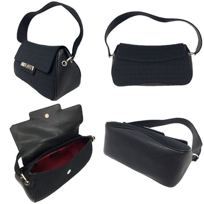 Bvlgari Canvas Black Shoulder Bags