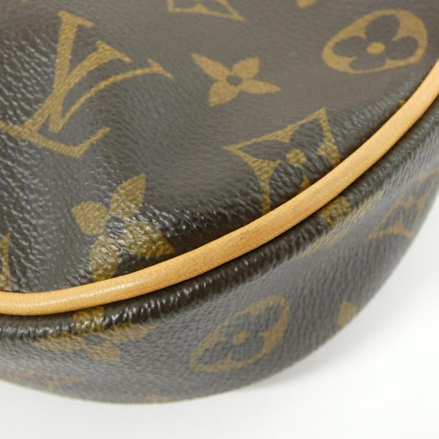 Louis Vuitton Coated Canvas Brown Shoulder Bags
