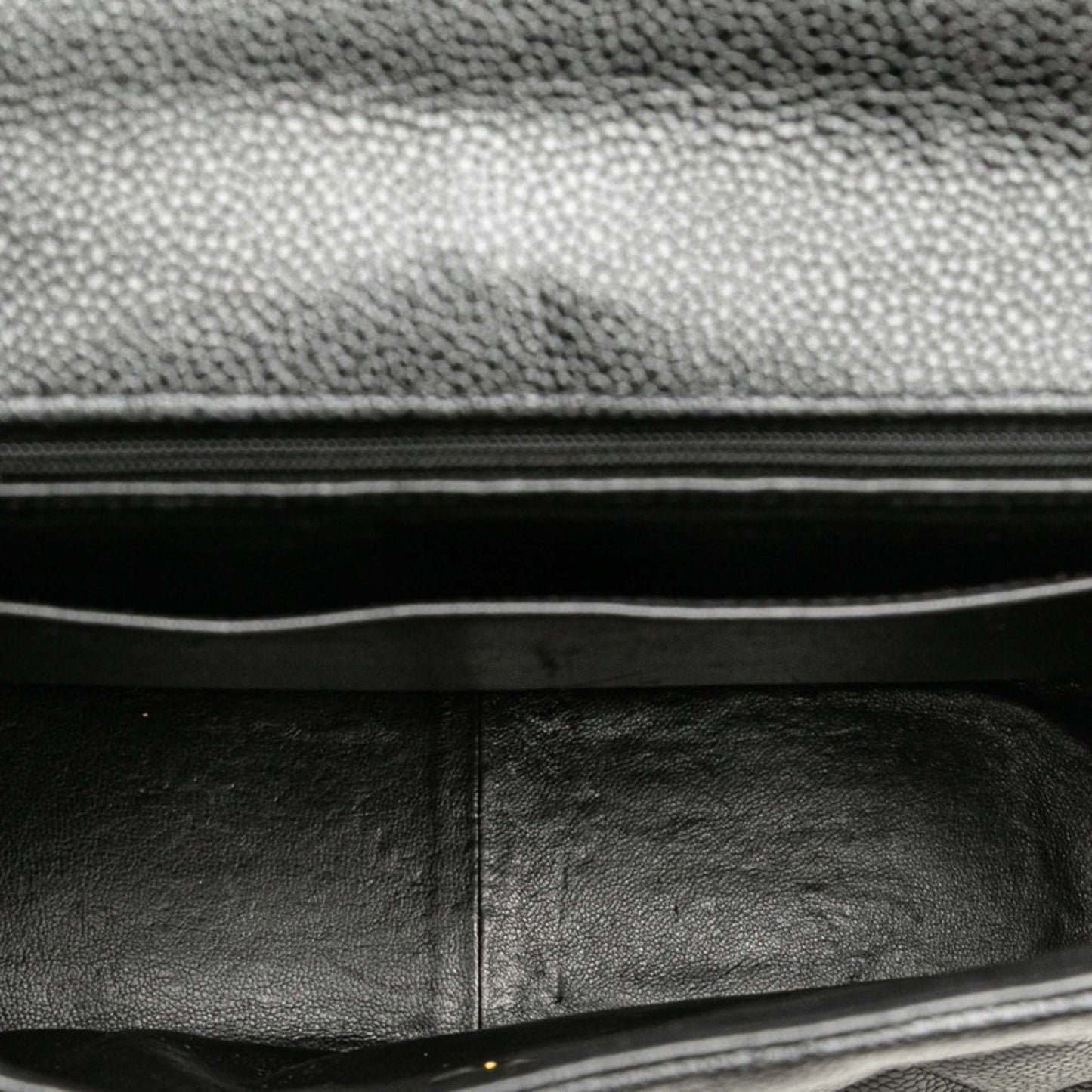 Chanel Calfskin Black Shoulder Bags