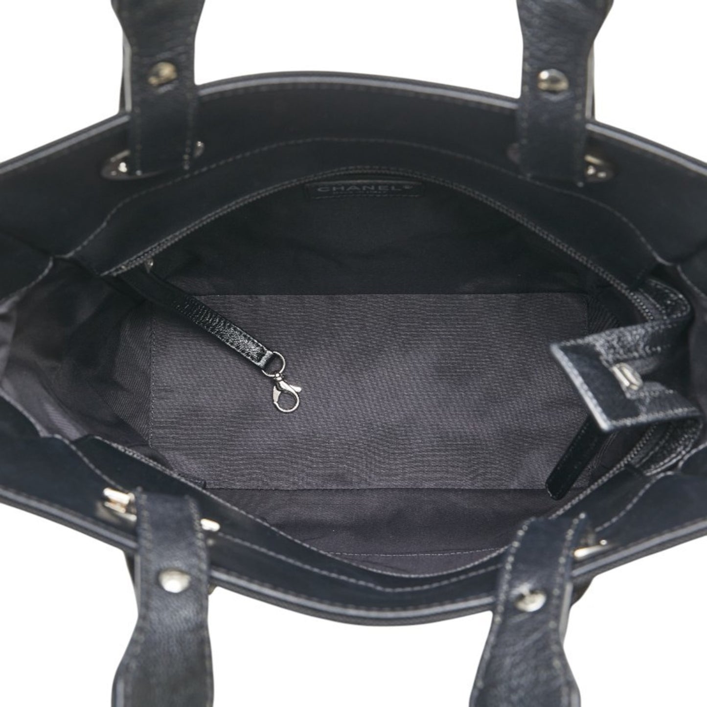 Chanel Canvas Black Tote Bags