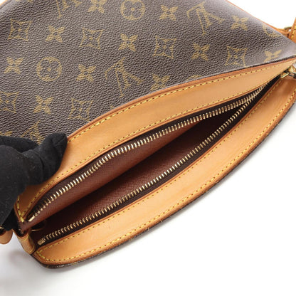 Louis Vuitton Coated Canvas Brown Shoulder Bags