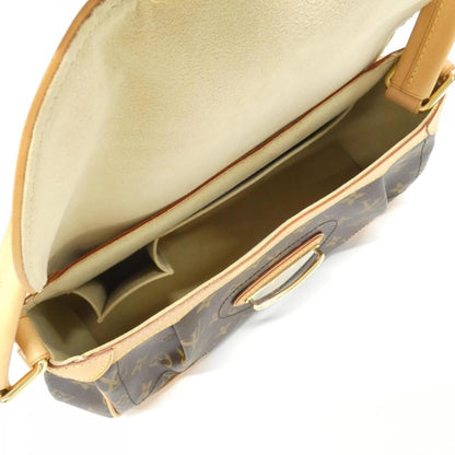 Louis Vuitton Coated Canvas Brown Shoulder Bags