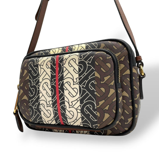 Burberry Pvc Brown Shoulder Bags