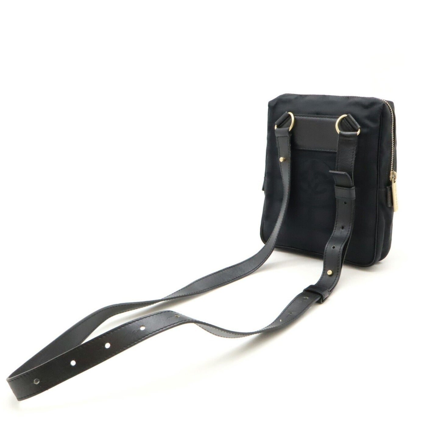 Chanel Nylon Black Shoulder Bags