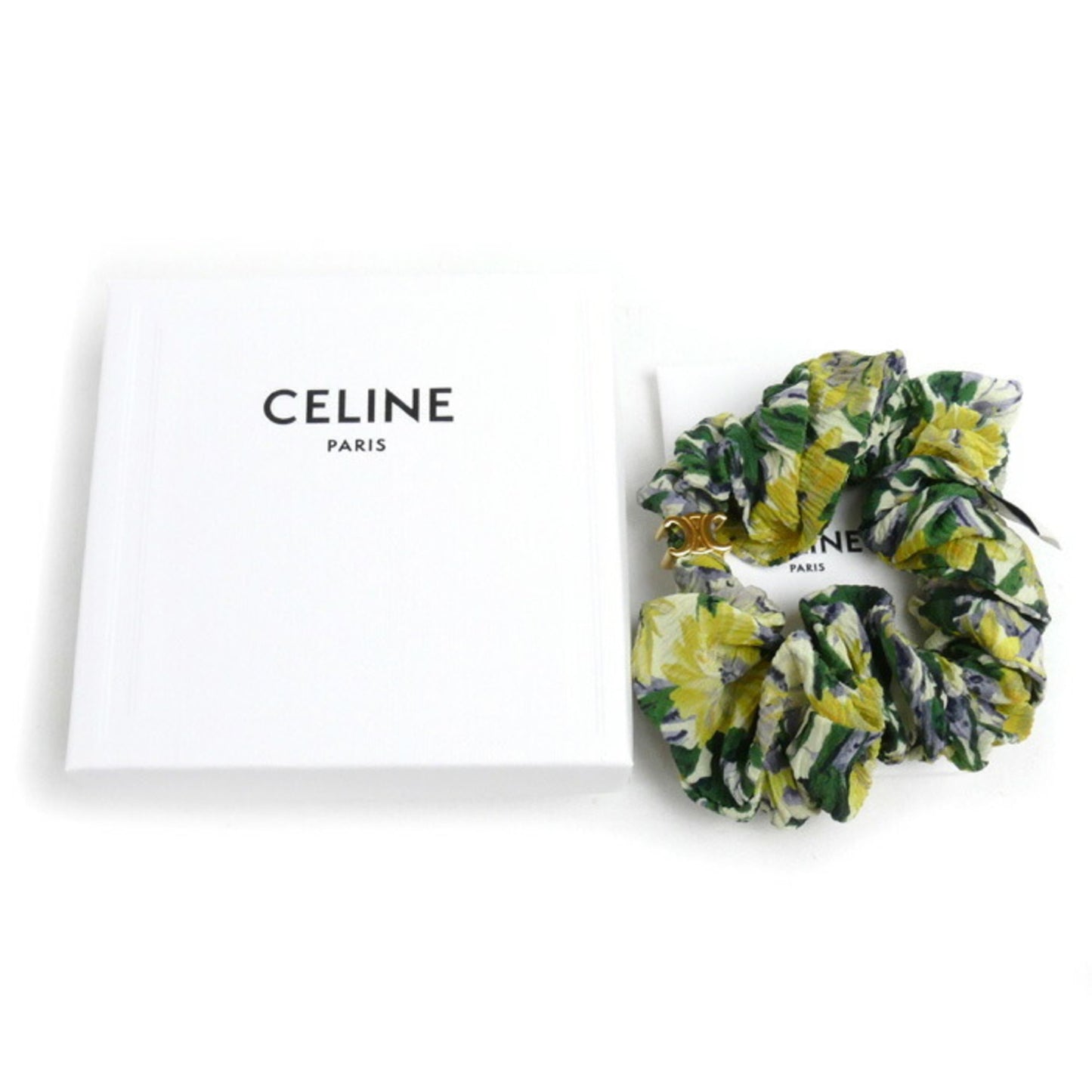Celine Silk Green Hats