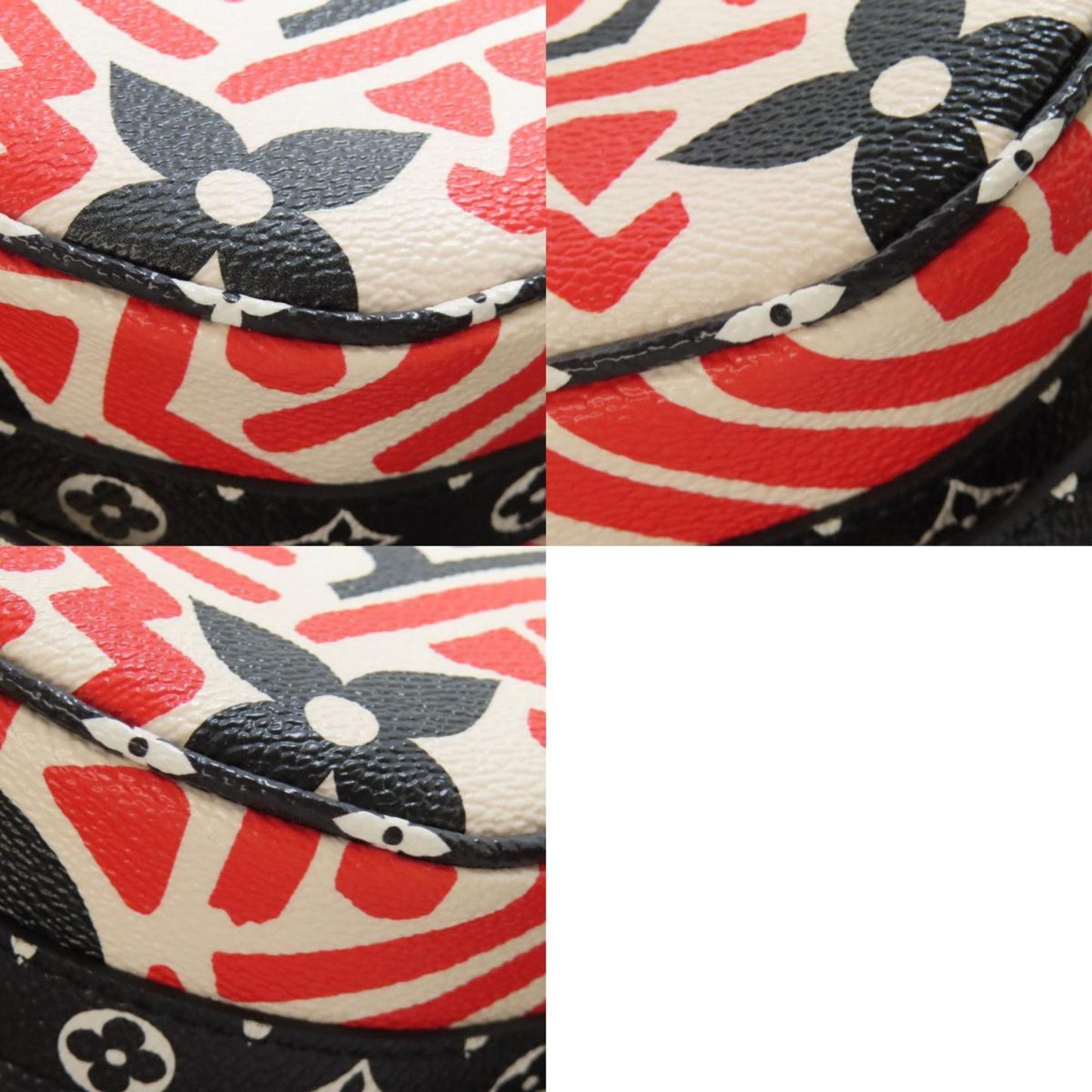 Louis Vuitton Monogram Canvas Red Shoulder Bags