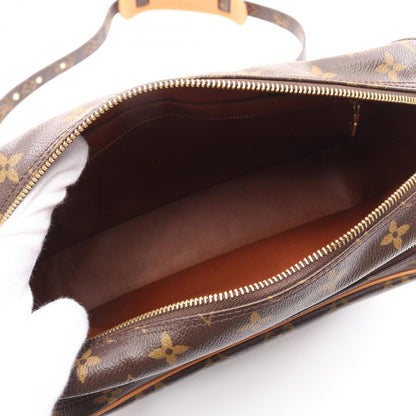 Louis Vuitton Coated Canvas Brown Shoulder Bags