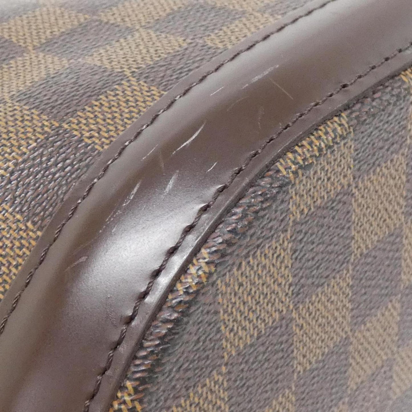 Louis Vuitton Coated Canvas Brown Handbags