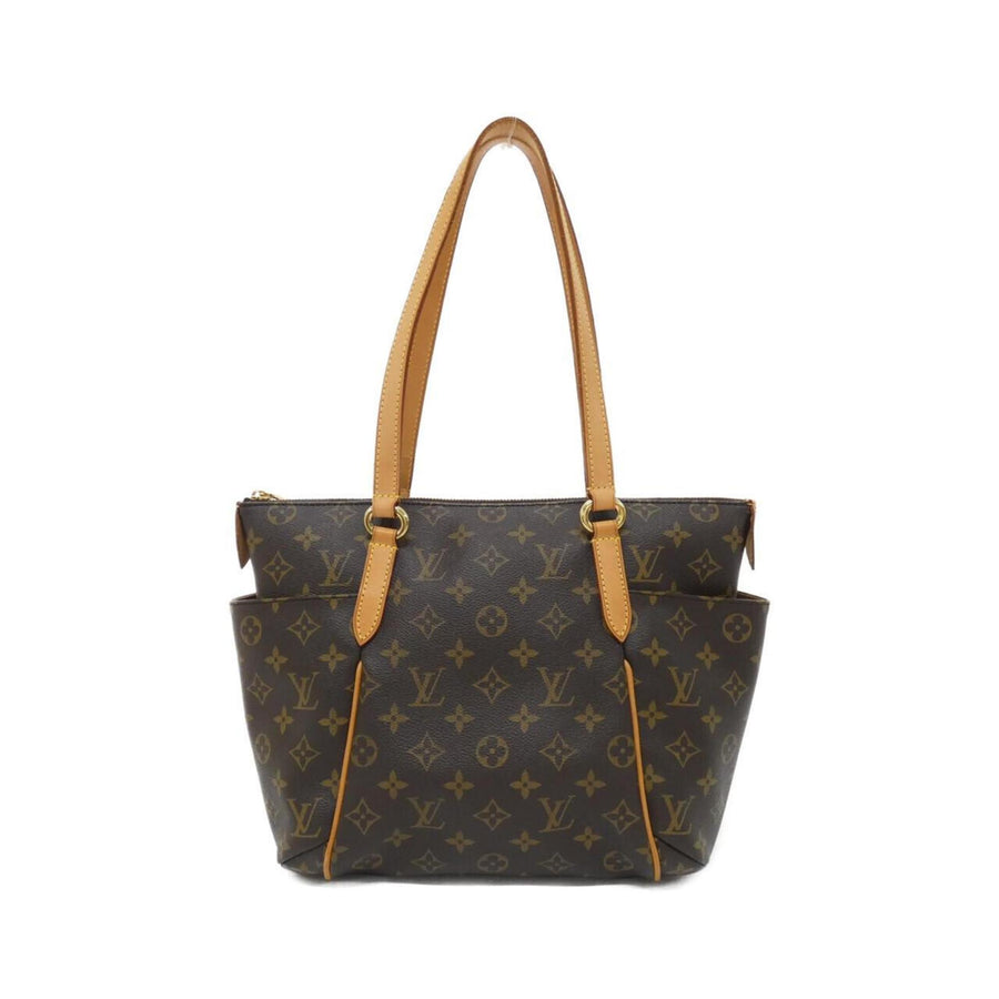 Louis Vuitton Coated Canvas Brown Handbags