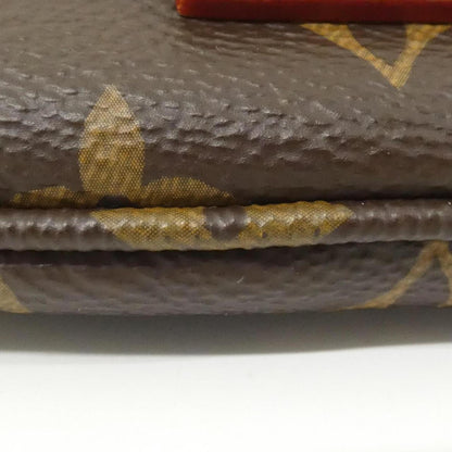 Louis Vuitton Coated Canvas Brown Handbags