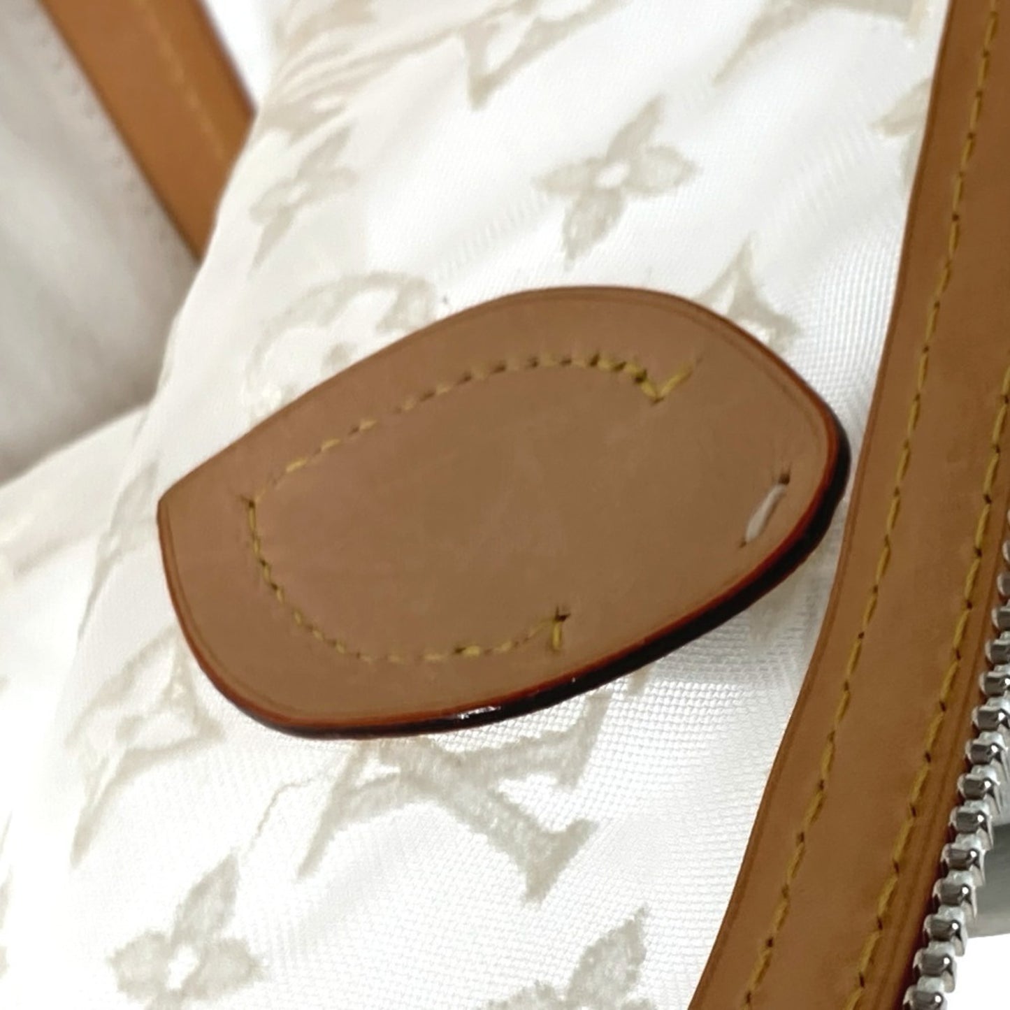 Louis Vuitton Nylon White Handbags