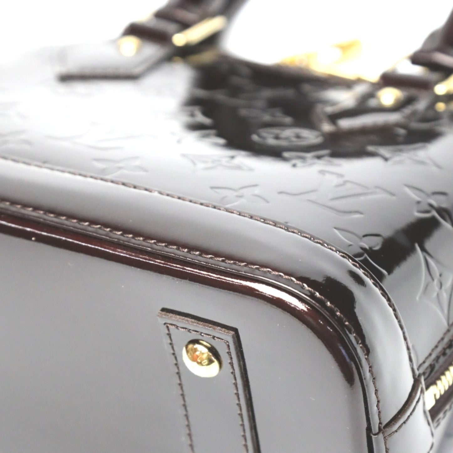 Louis Vuitton Vernis Red Handbags