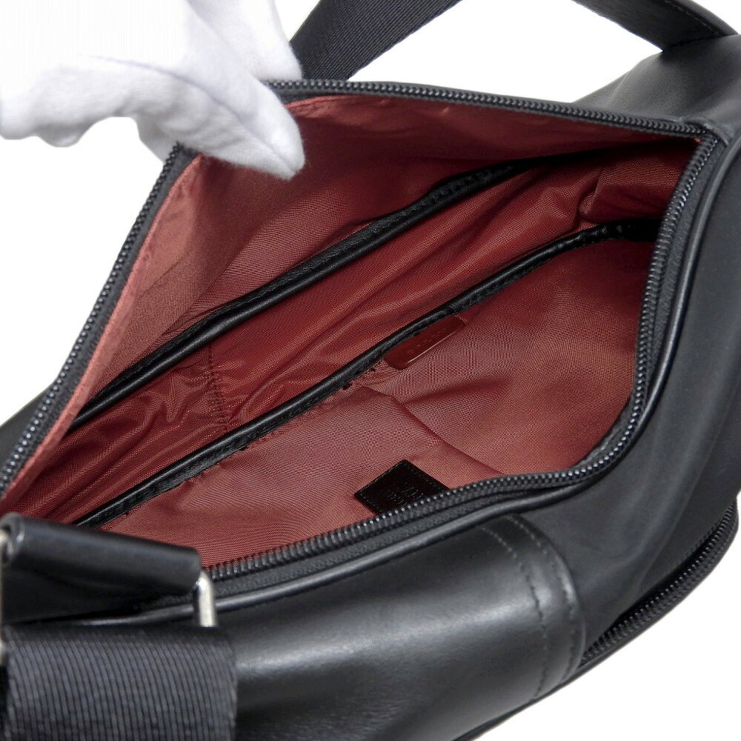 Bally Nylon Black Crossbody Bags