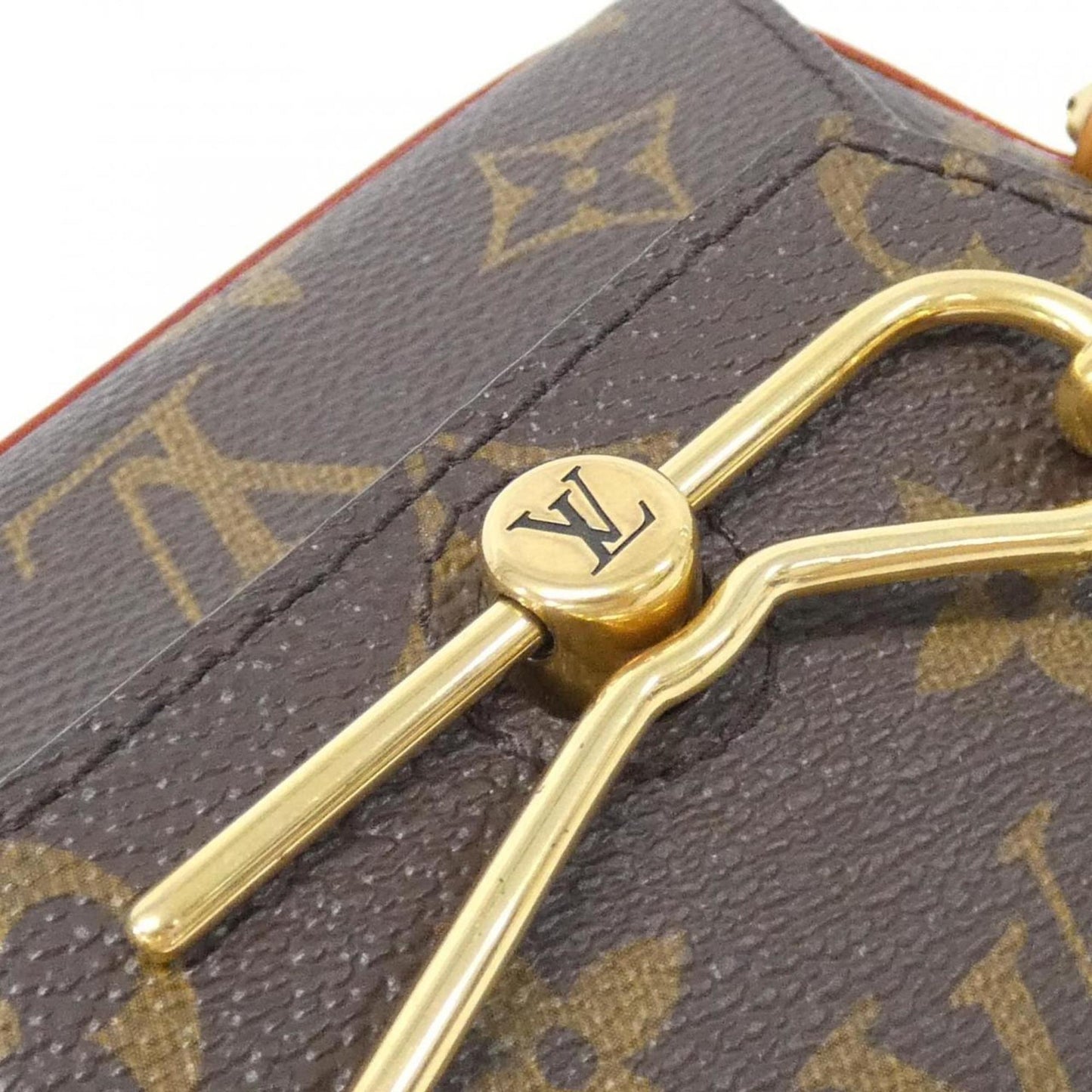 Louis Vuitton Coated Canvas Brown Shoulder Bags