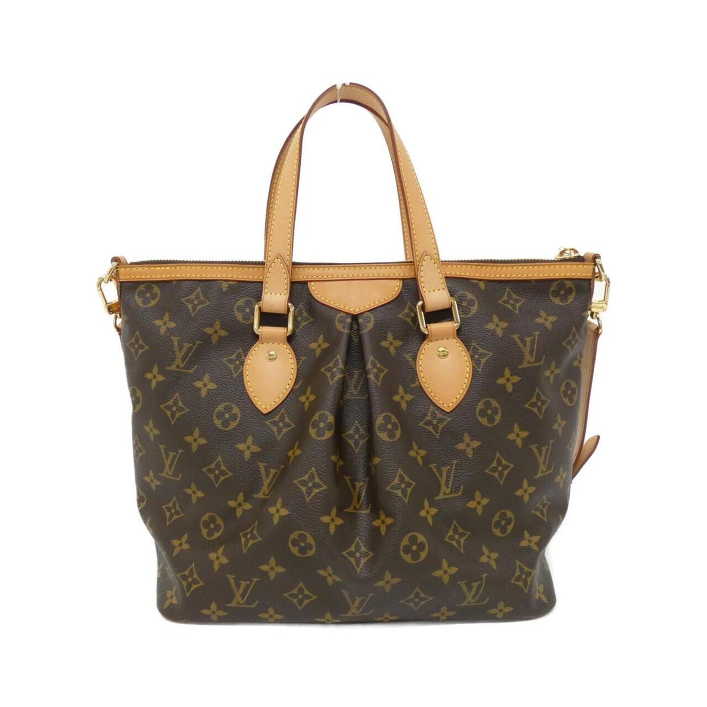 Louis Vuitton Coated Canvas Brown Handbags