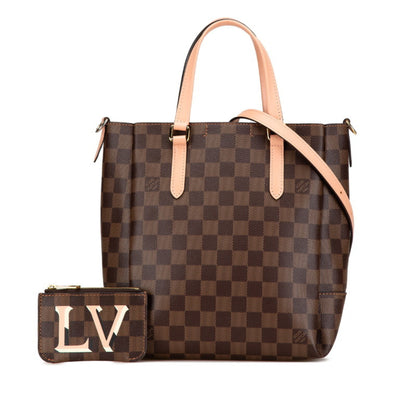 Louis Vuitton Pvc Brown Shoulder Bags