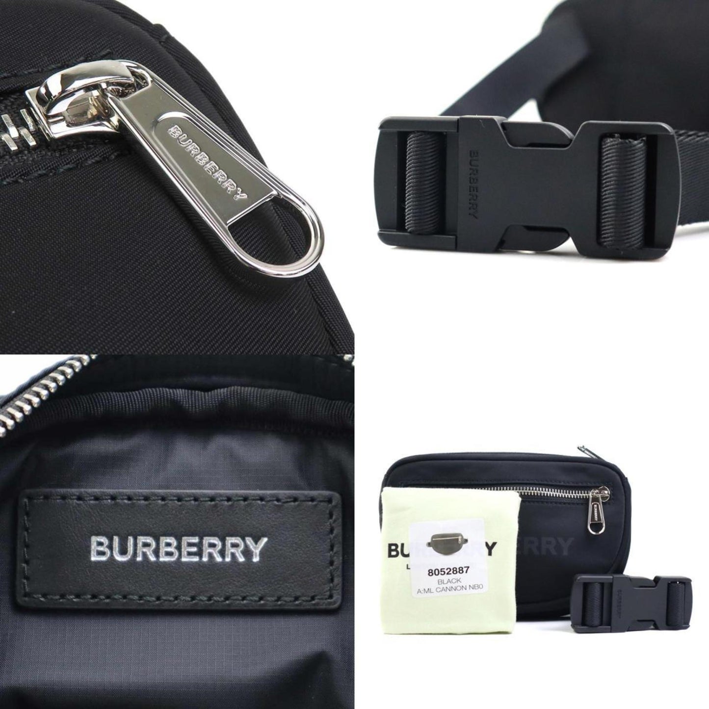 Burberry Nylon Black Crossbody Bags