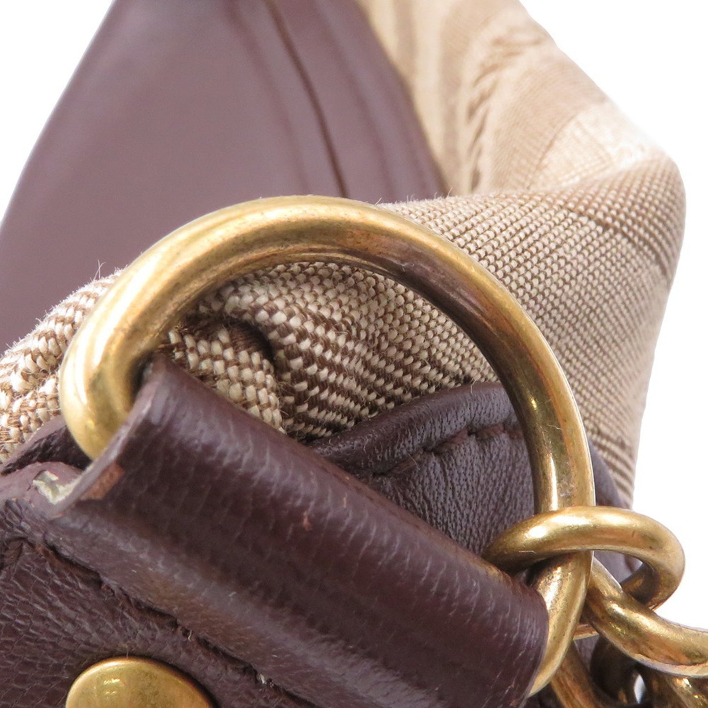 Balenciaga Canvas Brown Crossbody Bags