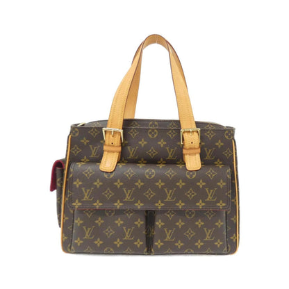 Louis Vuitton Coated Canvas Brown Handbags
