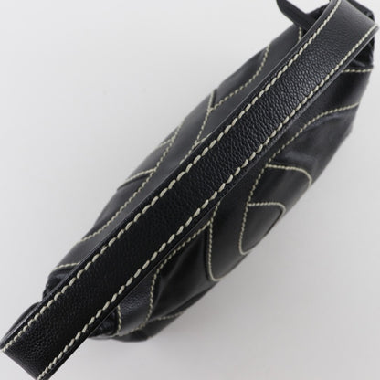 Chanel Calfskin Black Shoulder Bags