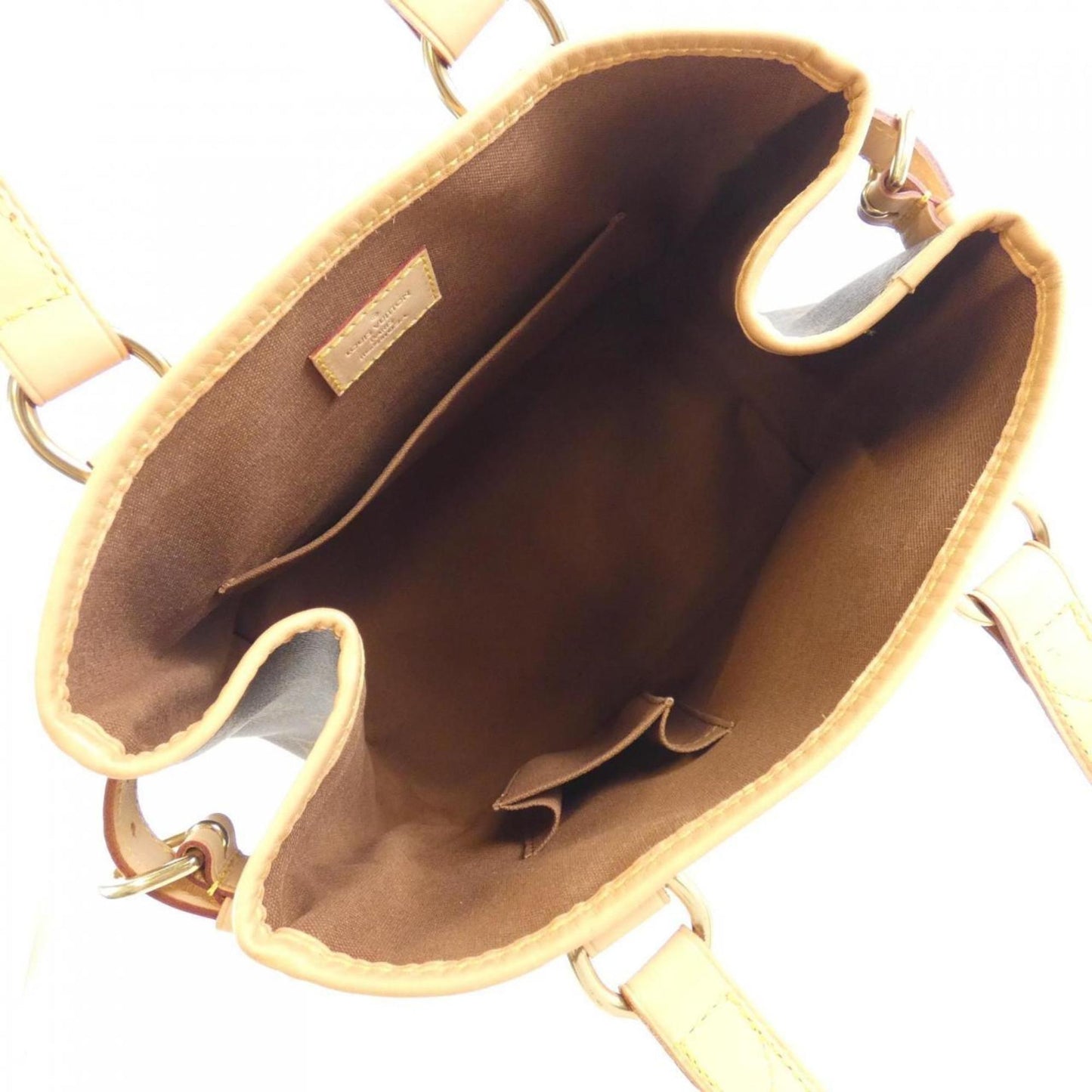 Louis Vuitton Coated Canvas Brown Handbags