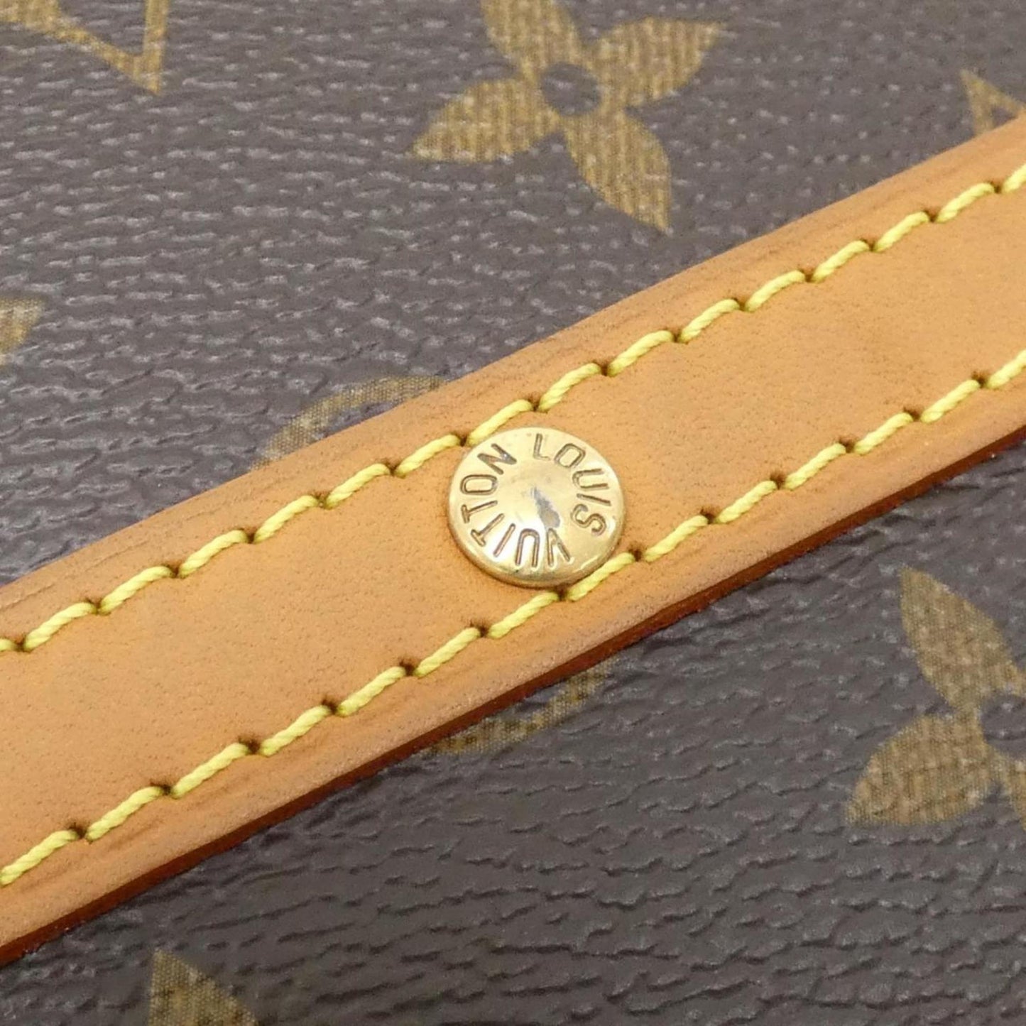 Louis Vuitton Coated Canvas Brown Shoulder Bags