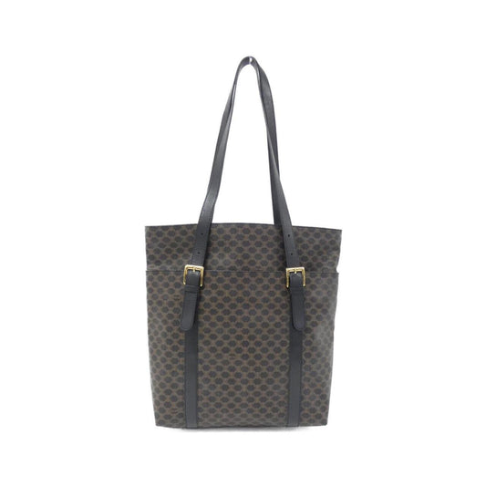 Celine Coated Canvas Black Shoulder Bags