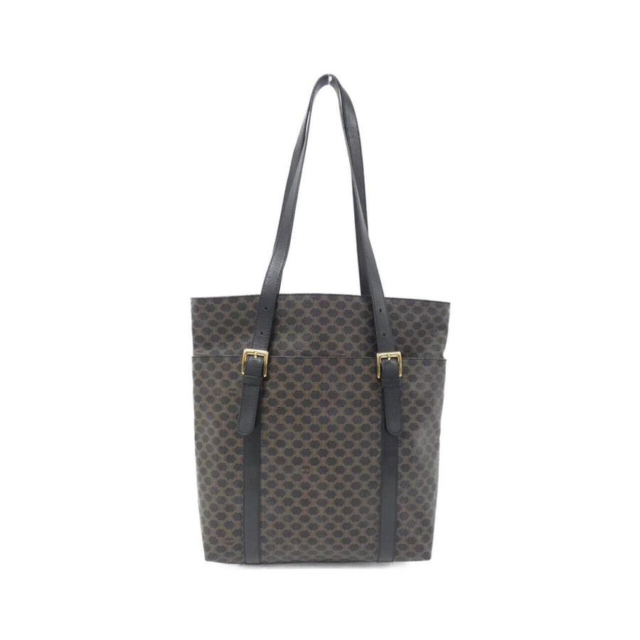 Celine Coated Canvas Black Shoulder Bags